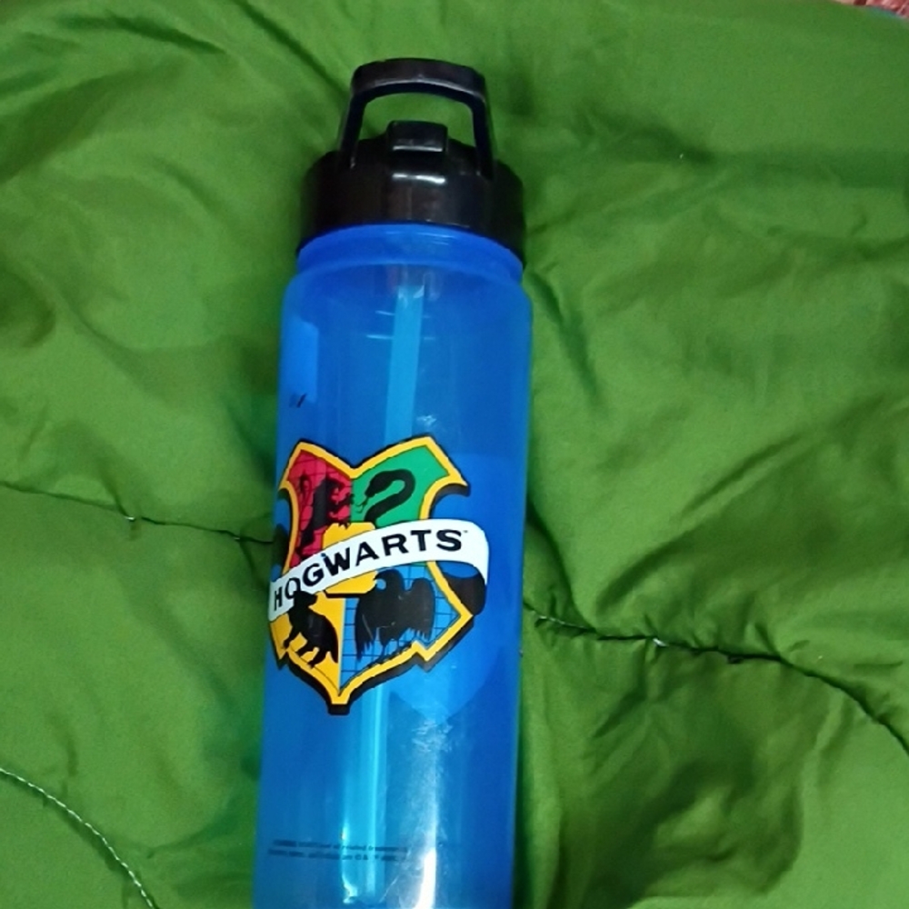 Hogwarts Blue Water Bottle